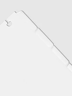 Blank Top Tab Planner Dividers | Low Profile | Matte(Blank Top Tab Planner Dividers Low Profile Matte) 39 Blank Top Tab Planner Dividers | Low Profile | Matte(Blank Top Tab Planner Dividers Low Profile Matte) -Cloth And Paper Shop Blank Top Tab Planner Dividers Low Profile Matte HPMini B CP 3