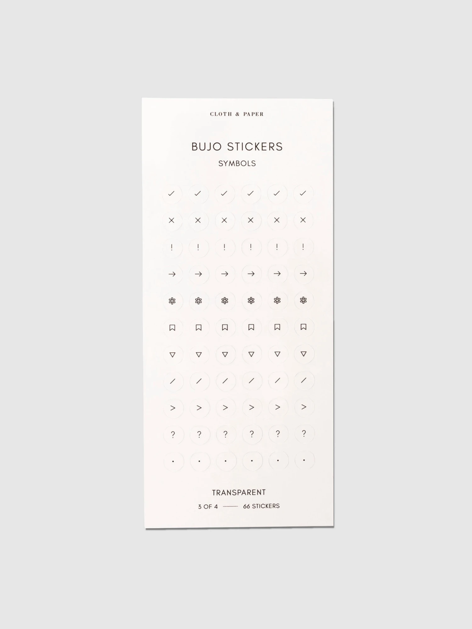 Bujo Sticker Set(Bujo Sticker Set) 3 Bujo Sticker Set(Bujo Sticker Set) - Image 3