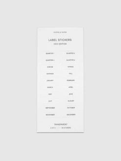 CEO Label Stickers(Ceo Label Stickers) 8 CEO Label Stickers(Ceo Label Stickers) -Cloth And Paper Shop CEO Label Stickers CP 3