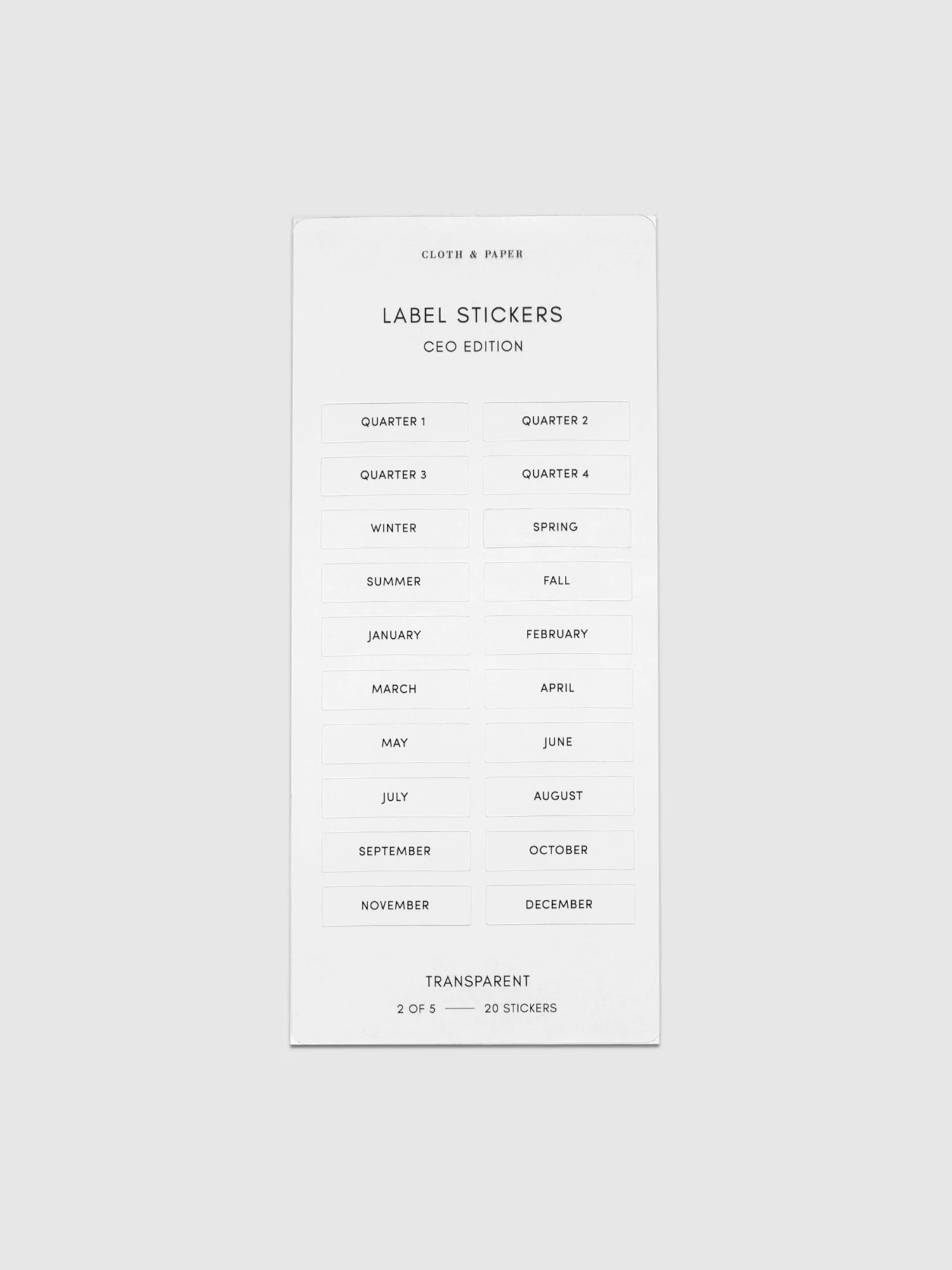 CEO Label Stickers(Ceo Label Stickers) 3 CEO Label Stickers(Ceo Label Stickers) - Image 3