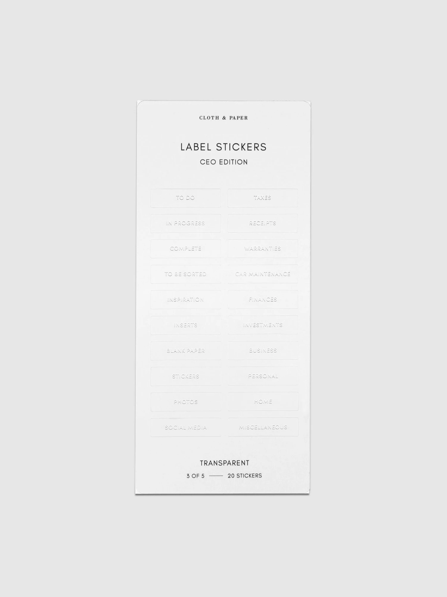 CEO Label Stickers(Ceo Label Stickers) 4 CEO Label Stickers(Ceo Label Stickers) - Image 4