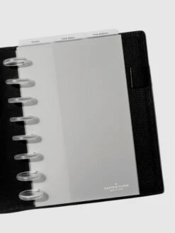 Cadence Top Tab Planner Dividers | Low Profile | Matte(Cadence Top Tab Planner Dividers Low Profile Matte) 37 Cadence Top Tab Planner Dividers | Low Profile | Matte(Cadence Top Tab Planner Dividers Low Profile Matte) -Cloth And Paper Shop Cadence Top Tab Planner Dividers Low Profile Matte Black Foil Half Letter 1B CP 1