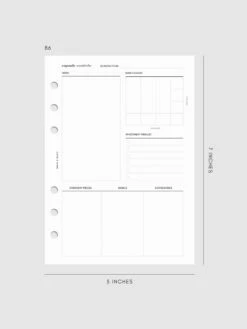 Last Call | Capsule Wardrobe Inserts | Refreshed Layout(Capsule Wardrobe Inserts 2nd Edition) 30 Last Call | Capsule Wardrobe Inserts | Refreshed Layout(Capsule Wardrobe Inserts 2nd Edition) -Cloth And Paper Shop Capsule Wardrobe Inserts Refreshed Layout B6 CP 1
