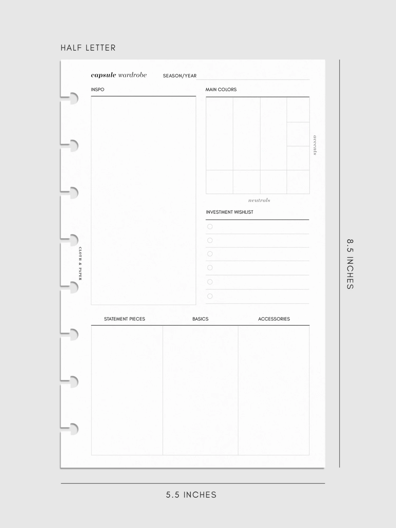 Last Call | Capsule Wardrobe Inserts | Refreshed Layout(Capsule Wardrobe Inserts 2nd Edition) 16 Last Call | Capsule Wardrobe Inserts | Refreshed Layout(Capsule Wardrobe Inserts 2nd Edition) - Image 16