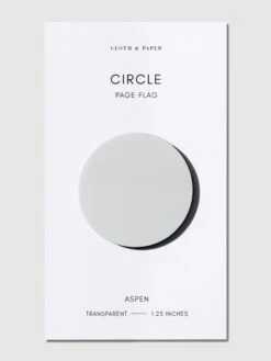 Circle Page Flag | Aspen(Circle Page Flag Aspen)
