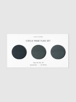 Circle Page Flag Trio(Circle Page Flag Trio)