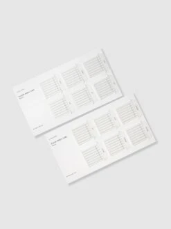 Clear Index Tabs(Clear Index Tabs) 15 Clear Index Tabs(Clear Index Tabs) -Cloth And Paper Shop Clear Index Tabs CP 4