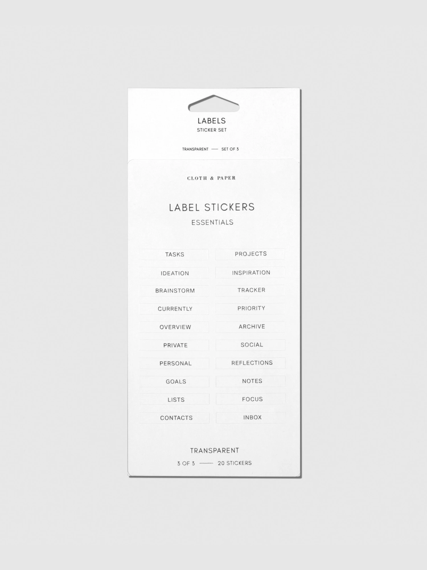 Clear Label Stickers(Clear Label Stickers) 17 Clear Label Stickers(Clear Label Stickers) - Image 17