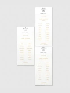Clear Label Stickers(Clear Label Stickers) 26 Clear Label Stickers(Clear Label Stickers) -Cloth And Paper Shop Clear Label Stickers Gold Set Of 3 CP 1