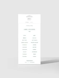 Clear Label Stickers | Legend(Clear Label Stickers Legend)