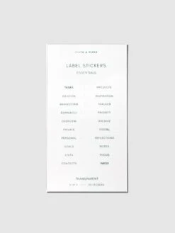 Clear Label Stickers | Legend(Clear Label Stickers Legend) 9 Clear Label Stickers | Legend(Clear Label Stickers Legend) -Cloth And Paper Shop Clear Label Stickers Legend Open Collection Transparent CP 4