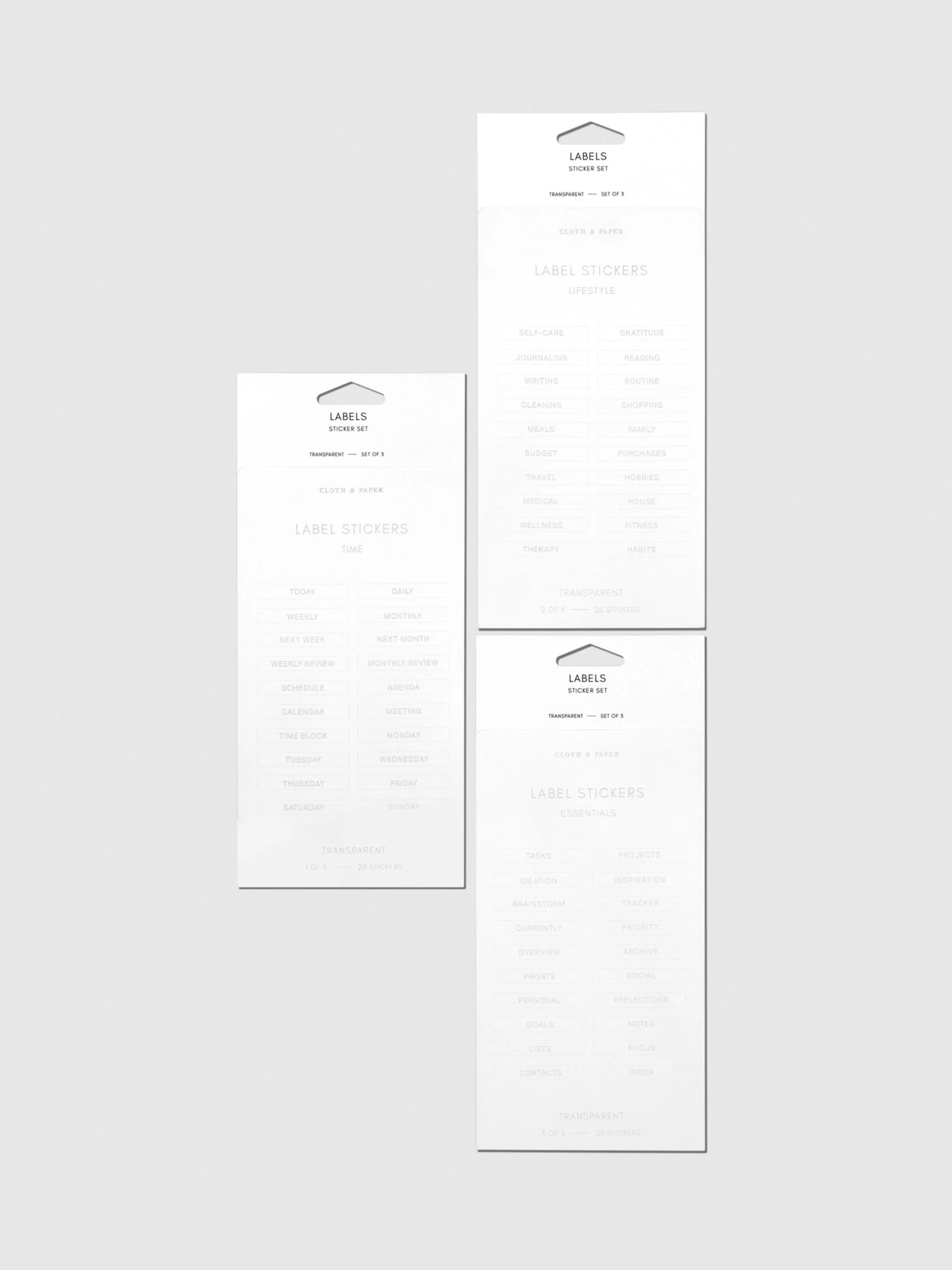 Clear Label Stickers(Clear Label Stickers) 1 Clear Label Stickers(Clear Label Stickers)