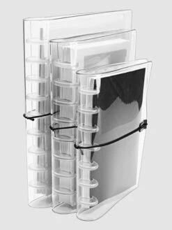 Clear Vinyl Planner Cover | Large(Clear Vinyl Planner Large) 5 Clear Vinyl Planner Cover | Large(Clear Vinyl Planner Large) -Cloth And Paper Shop Clear Vinyl Planner Large Cover CP 2