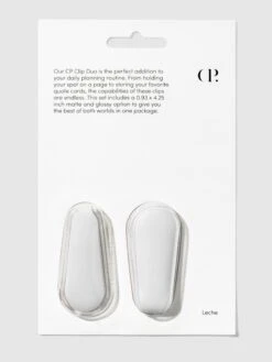 Cloth & PaperClip Duo | Leché(Cloth And Paperclip)
