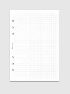 Column Note Taking Planner Insert(Column Note Taking Planner Insert)
