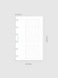 Column Note Taking Planner Insert(Column Note Taking Planner Insert) 16 Column Note Taking Planner Insert(Column Note Taking Planner Insert) -Cloth And Paper Shop Column Note Taking Planner Insert CP Petite CP 1