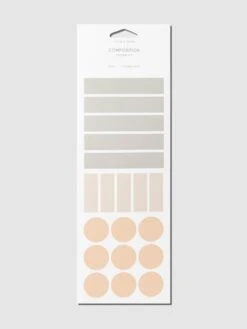 Last Call | Composition Stickers | Earl Grey, Crêpe + Angora(Composition Stickers Earl Grey Crepe Angora)