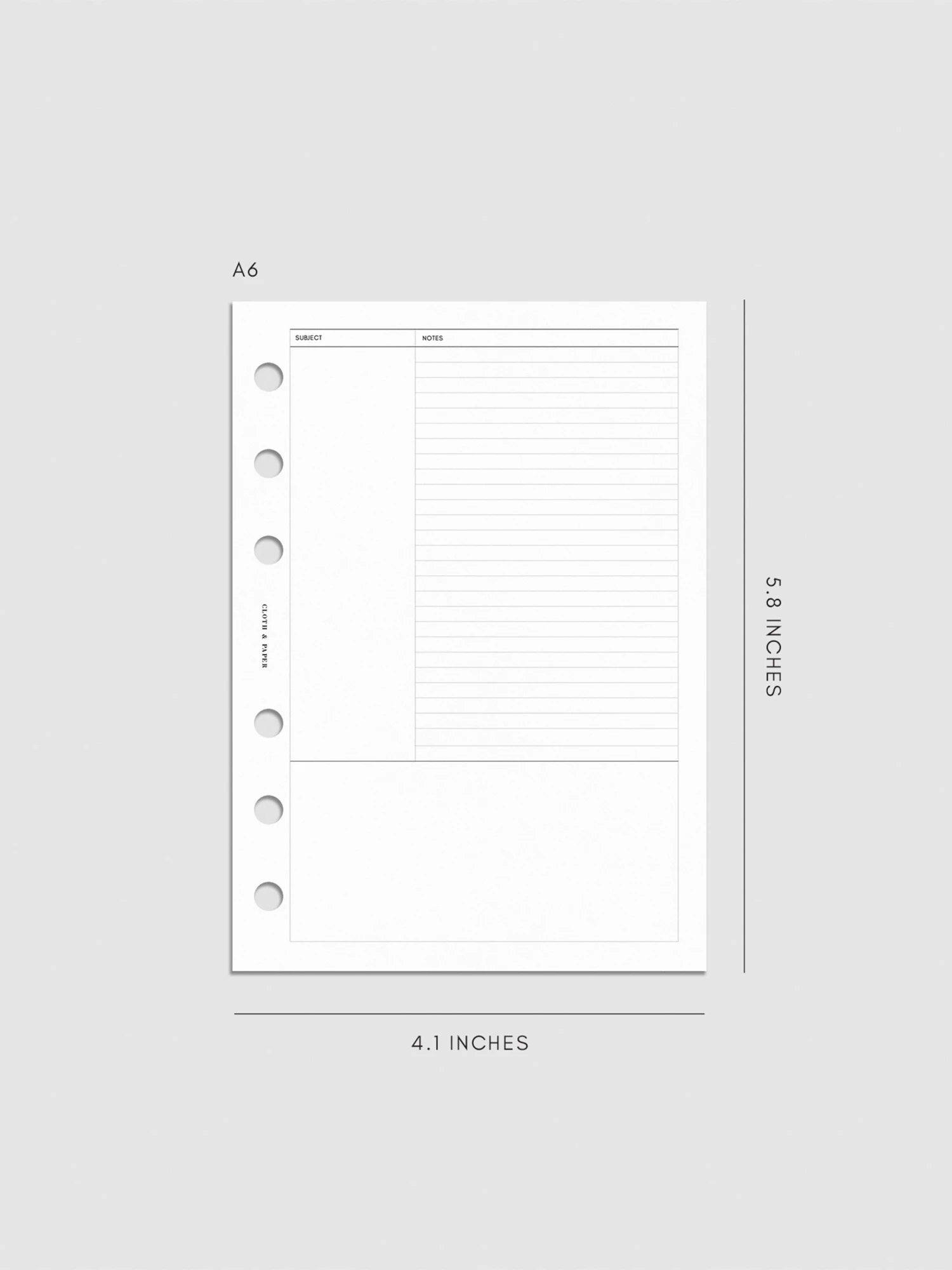 Cornell Style Note Inserts | 2nd Edition(New Cornell Style Note Inserts Updated Design) 5 Cornell Style Note Inserts | 2nd Edition(New Cornell Style Note Inserts Updated Design) - Image 5