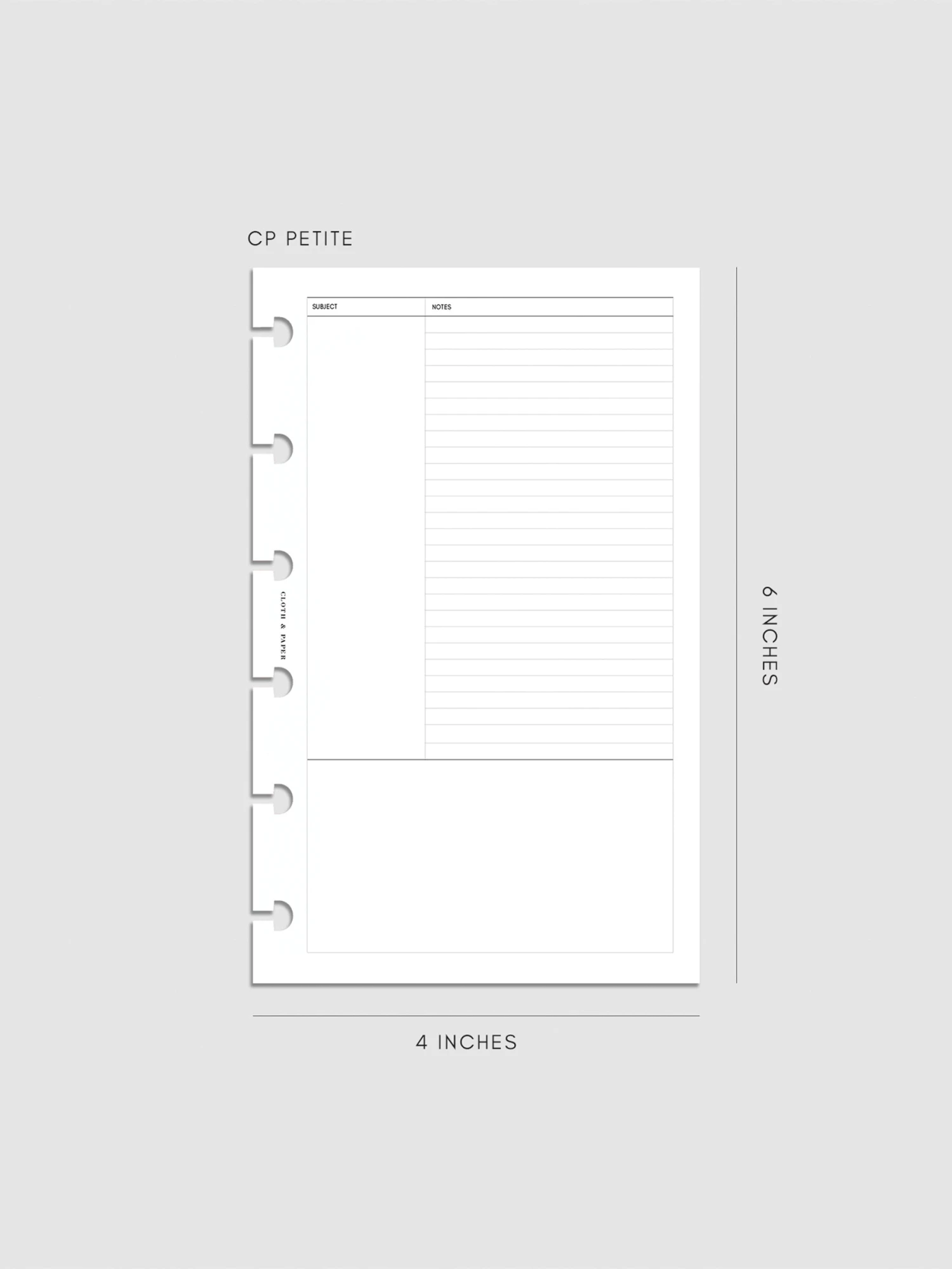 Cornell Style Note Inserts | 2nd Edition(New Cornell Style Note Inserts Updated Design) 6 Cornell Style Note Inserts | 2nd Edition(New Cornell Style Note Inserts Updated Design) - Image 6