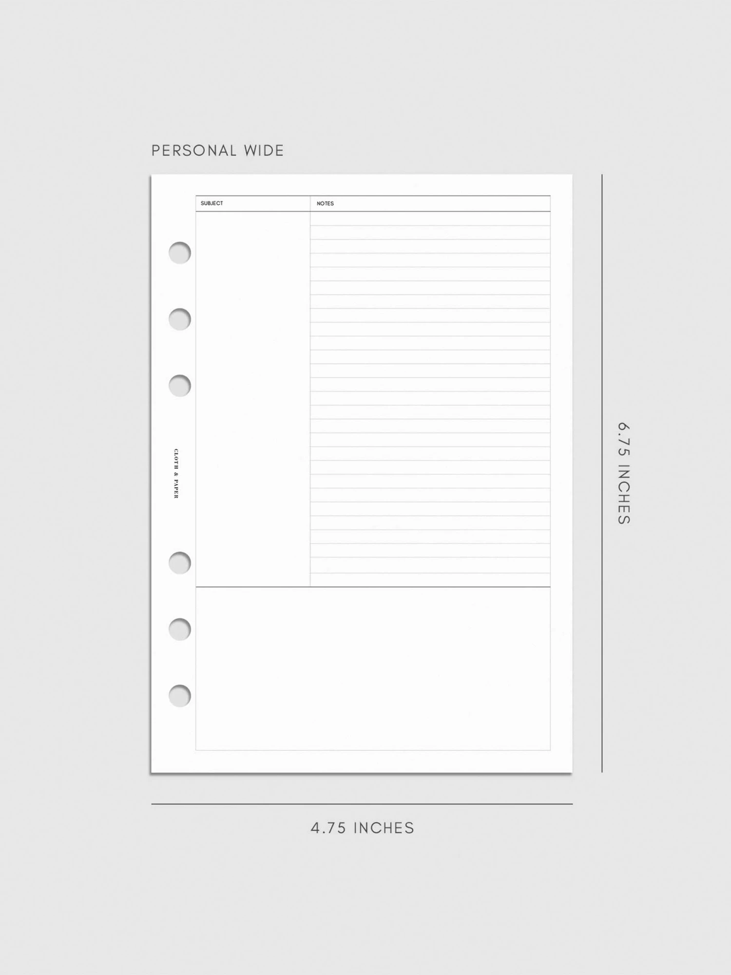 Cornell Style Note Inserts | 2nd Edition(New Cornell Style Note Inserts Updated Design) 8 Cornell Style Note Inserts | 2nd Edition(New Cornell Style Note Inserts Updated Design) - Image 8