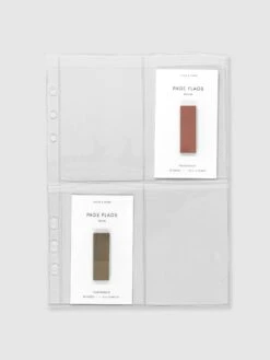 Crystal Clear Credit Card Holder(Crystal Clear Credit Card Holders) -Cloth And Paper Shop Crystal Clear Credit Card Holder A5 CP 2