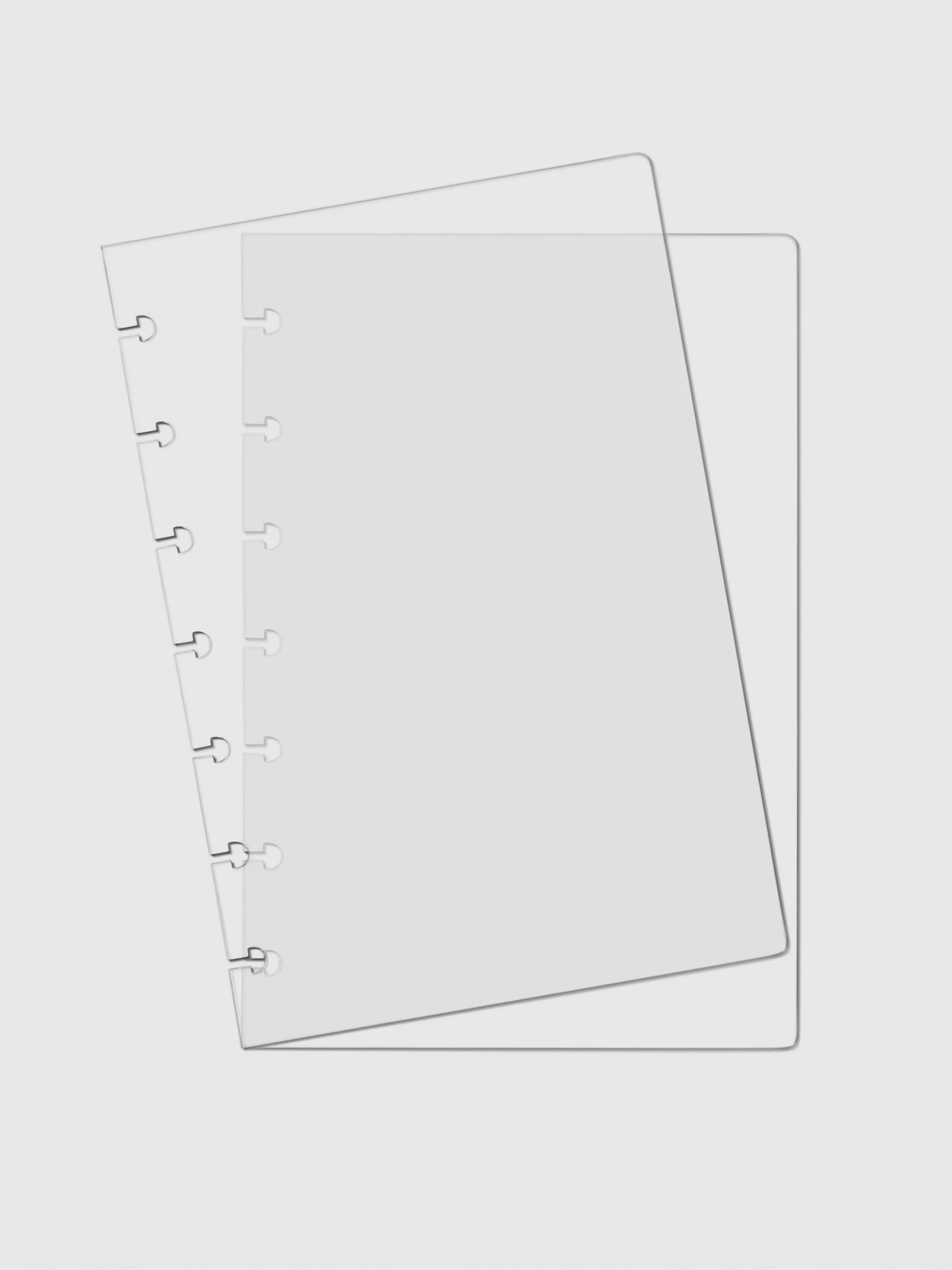 Crystal Clear Discbound Notebook Cover | HP Mini(Crystal Clear Discbound Notebook Cover Hp Mini 1) 2 Crystal Clear Discbound Notebook Cover | HP Mini(Crystal Clear Discbound Notebook Cover Hp Mini 1) - Image 2