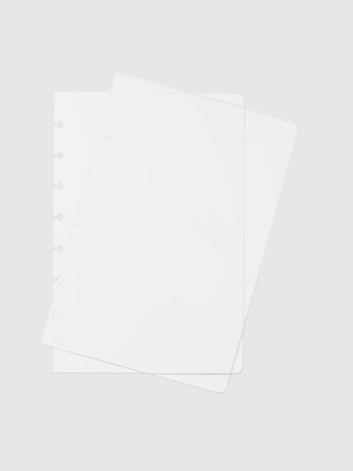 Crystal Clear Discbound Notebook Cover | Half Letter(Crystal Clear Discbound Notebook Cover Half Letter 1) 2 Crystal Clear Discbound Notebook Cover | Half Letter(Crystal Clear Discbound Notebook Cover Half Letter 1) - Image 2