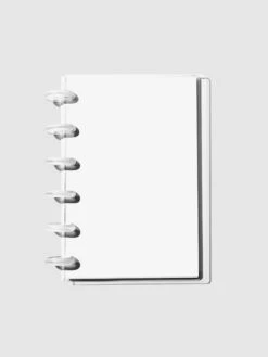 Crystal Clear Discbound Notebook Cover | CP Petite(Crystal Clear Discbound Notebook Cover Cp Petite) 6 Crystal Clear Discbound Notebook Cover | CP Petite(Crystal Clear Discbound Notebook Cover Cp Petite) -Cloth And Paper Shop Crystal Clear Discbound Notebook Cover Petite CP 3