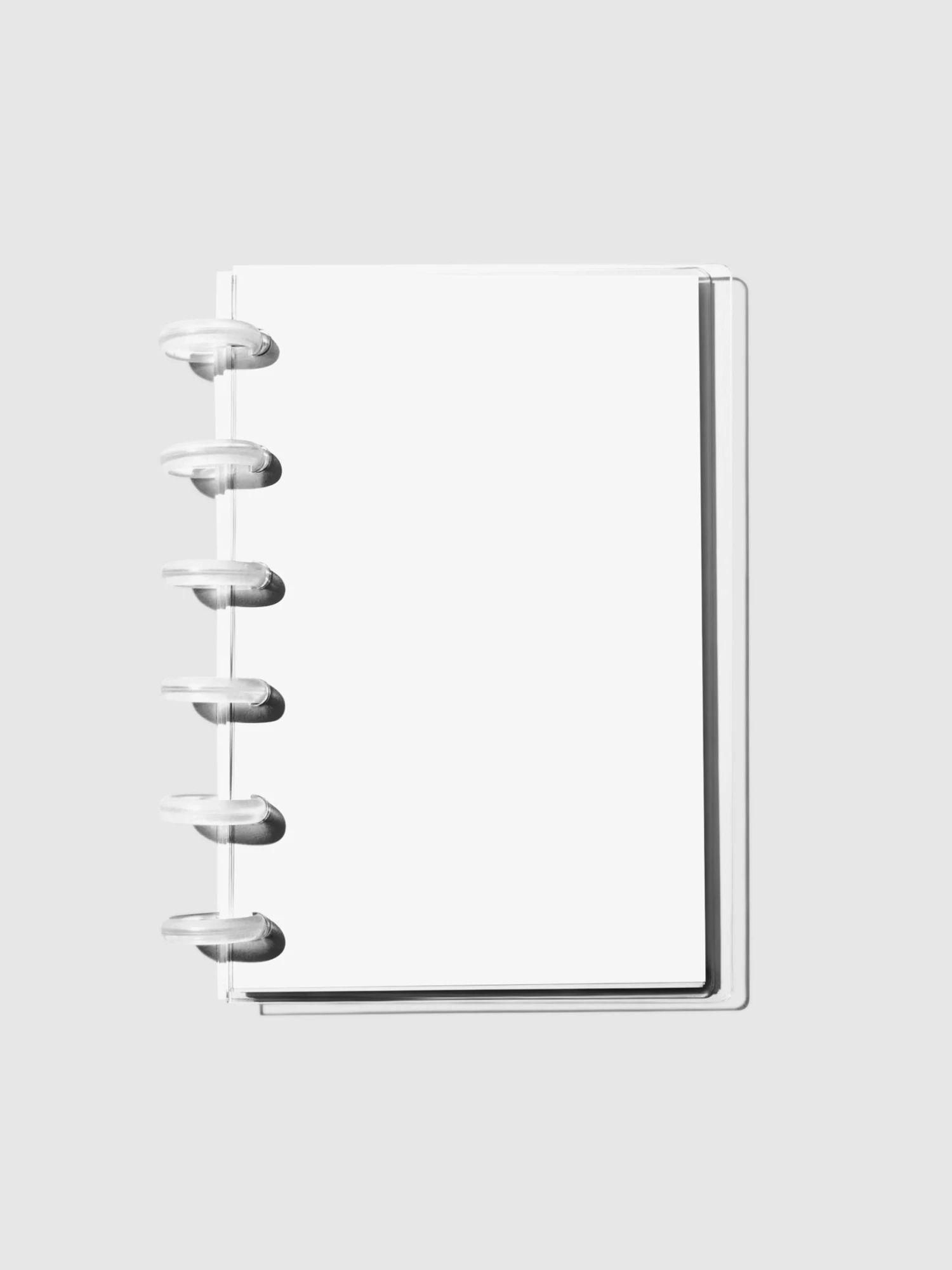 Crystal Clear Discbound Notebook Cover | CP Petite(Crystal Clear Discbound Notebook Cover Cp Petite) 3 Crystal Clear Discbound Notebook Cover | CP Petite(Crystal Clear Discbound Notebook Cover Cp Petite) - Image 3