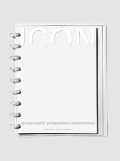 Crystal Clear Notebook Cover | Icon | HP Classic(Crystal Clear Notebook Cover Icon Hp Classic) -Cloth And Paper Shop Crystal Clear Notebook Cover Icon HP Classic CP 3