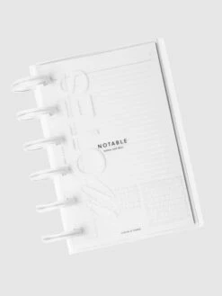 Crystal Clear Notebook Cover | Notes | Half Letter(Crystal Clear Notebook Cover Notes Half Letter) 9 Crystal Clear Notebook Cover | Notes | Half Letter(Crystal Clear Notebook Cover Notes Half Letter) -Cloth And Paper Shop Crystal Clear Notebook Cover Notes Half Letter CP 5