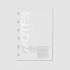 Crystal Clear Notebook Cover | Notes | CP Petite(Crystal Clear Notebook Cover Notes Cp Petite)