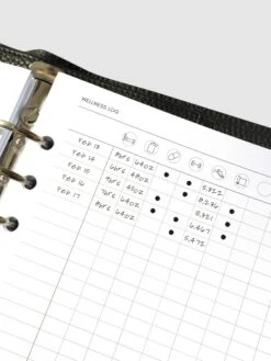 Daily Wellness Planner Inserts(Daily Wellness Planner Inserts) -Cloth And Paper Shop Daily Wellness Planner Inserts A5 CP 2