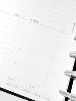 Daily Wellness Planner Inserts(Daily Wellness Planner Inserts) -Cloth And Paper Shop Daily Wellness Planner Inserts HalfLetter CP 4