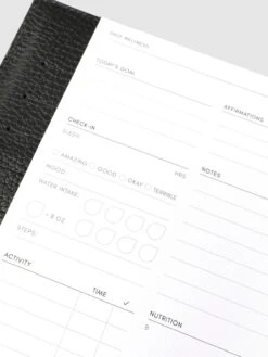 Daily Wellness Planner Inserts(Daily Wellness Planner Inserts) -Cloth And Paper Shop Daily Wellness Planner Inserts HalfLetter CP 5