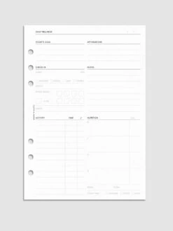 Daily Wellness Planner Inserts(Daily Wellness Planner Inserts)