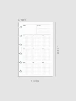 Decision Making Planner Inserts(Decision Making Planner Inserts) -Cloth And Paper Shop Decision Making Inserts Mockup CP Petite