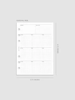 Decision Making Planner Inserts(Decision Making Planner Inserts) -Cloth And Paper Shop Decision Making Inserts Mockup Personal Wide