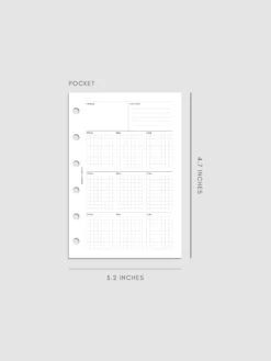 Decision Making Planner Inserts(Decision Making Planner Inserts) -Cloth And Paper Shop Decision Making Inserts Mockup Pocket