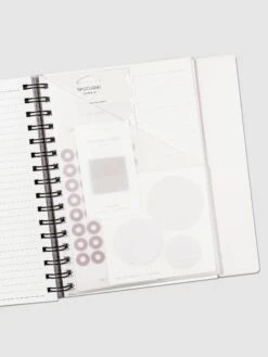 Diagonal Pocket Folder Set(Diagonal Pocket Folder Set) -Cloth And Paper Shop Diagonal Pocket Folder Set PetiteSpiral A5 Set of 2 CP 2