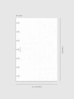 Dot Grid Planner Inserts(Dot Grid Planner Inserts) 26 Dot Grid Planner Inserts(Dot Grid Planner Inserts) -Cloth And Paper Shop Dot Grid Planner Inserts Mockup HPM CP 1