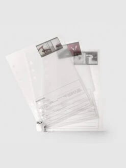 Editorial Vellum Planner Dividers(Editorial Vellum Dividers) -Cloth And Paper Shop Editorial Vellum Planner Dividers FrontRow Collection A5 CP 2