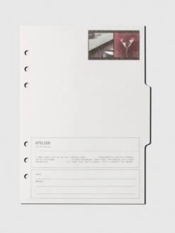 Editorial Vellum Planner Dividers(Editorial Vellum Dividers) -Cloth And Paper Shop Editorial Vellum Planner Dividers FrontRow Collection A5 CP 5