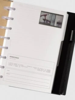 Editorial Vellum Planner Dividers(Editorial Vellum Dividers) -Cloth And Paper Shop Editorial Vellum Planner Dividers FrontRow Collection Half Letter CP 2