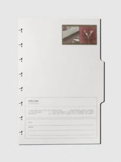 Editorial Vellum Planner Dividers(Editorial Vellum Dividers) -Cloth And Paper Shop Editorial Vellum Planner Dividers FrontRow Collection Half Letter CP 4
