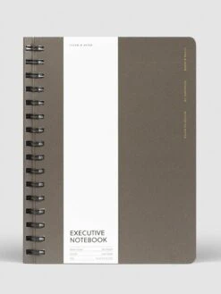 España Spiral Notebook | A5(Espana Spiral Notebook A5) 32 España Spiral Notebook | A5(Espana Spiral Notebook A5) -Cloth And Paper Shop Espana Spiral Notebook A5 Cafe Noir CP 1