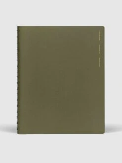 España Spiral Notebook | HP Classic(Espana Spiral Notebook Hp Classic) 25 España Spiral Notebook | HP Classic(Espana Spiral Notebook Hp Classic) -Cloth And Paper Shop Espana Spiral Notebook HP Classic Olive Graph CP 2