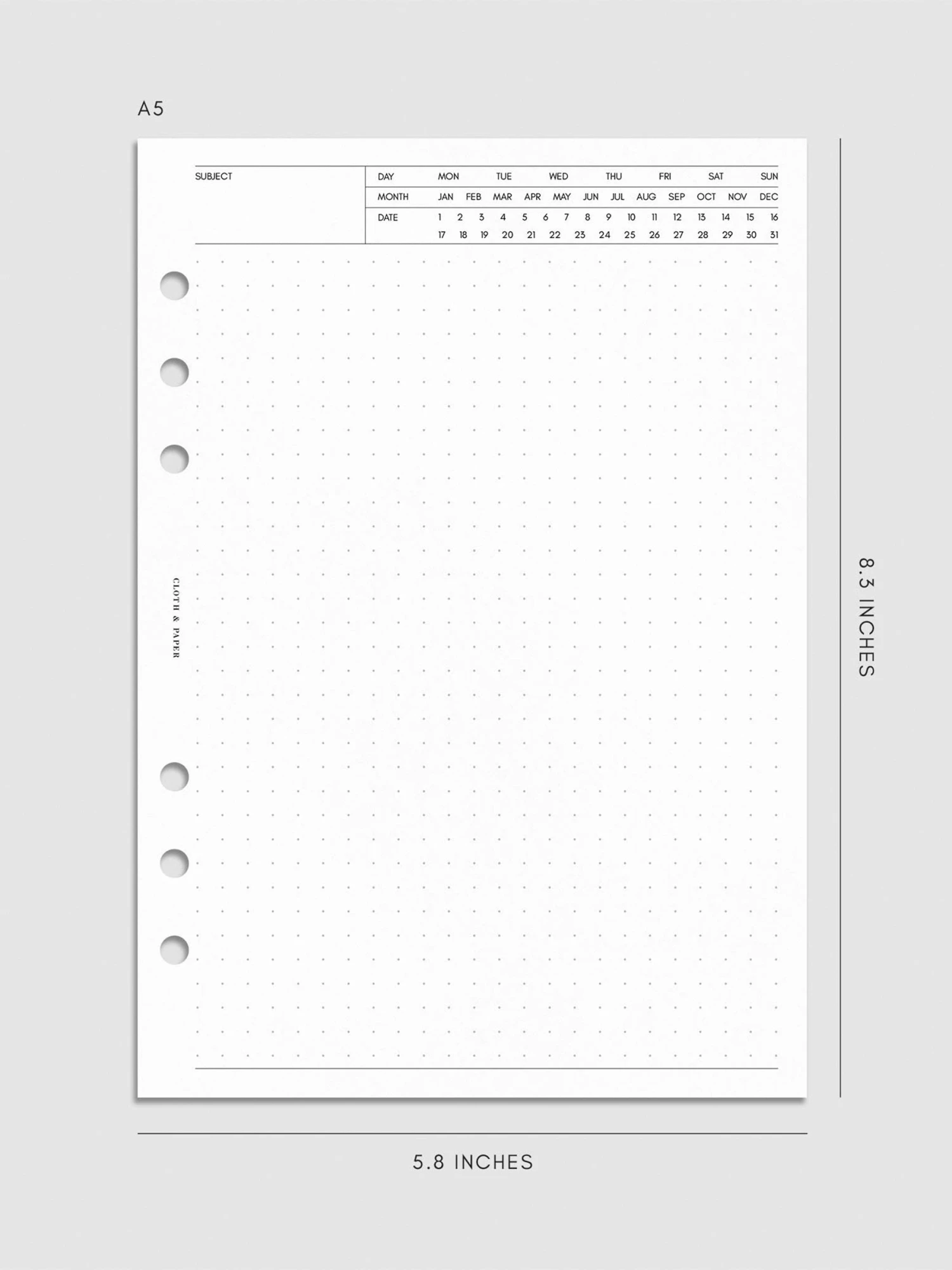 Executive Note Inserts | Dot Grid | 2nd Edition(Executive Note Inserts Dot Grid 2nd Edition) 5 Executive Note Inserts | Dot Grid | 2nd Edition(Executive Note Inserts Dot Grid 2nd Edition) - Image 5