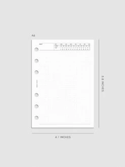 Executive Note Inserts | Dot Grid | 2nd Edition(Executive Note Inserts Dot Grid 2nd Edition) 21 Executive Note Inserts | Dot Grid | 2nd Edition(Executive Note Inserts Dot Grid 2nd Edition) -Cloth And Paper Shop Executive Note Inserts Dot Grid 2nd Edition A6 CP 1