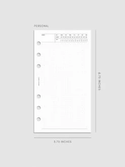 Executive Note Inserts | Dot Grid | 2nd Edition(Executive Note Inserts Dot Grid 2nd Edition) 22 Executive Note Inserts | Dot Grid | 2nd Edition(Executive Note Inserts Dot Grid 2nd Edition) -Cloth And Paper Shop Executive Note Inserts Dot Grid 2nd Edition Personal CP 1